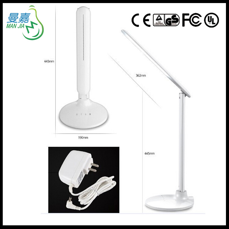 5 level dimming usb lamp reading light adjustable color temperature modern office table lamp touch for hotel