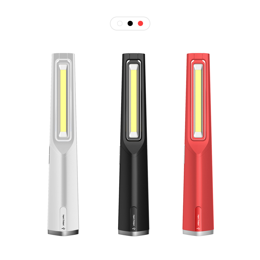 Modern Night Light Dimmable LED Power Bank Function USB Charging Rechargeable Table Desk Lamp with Torch Magnet