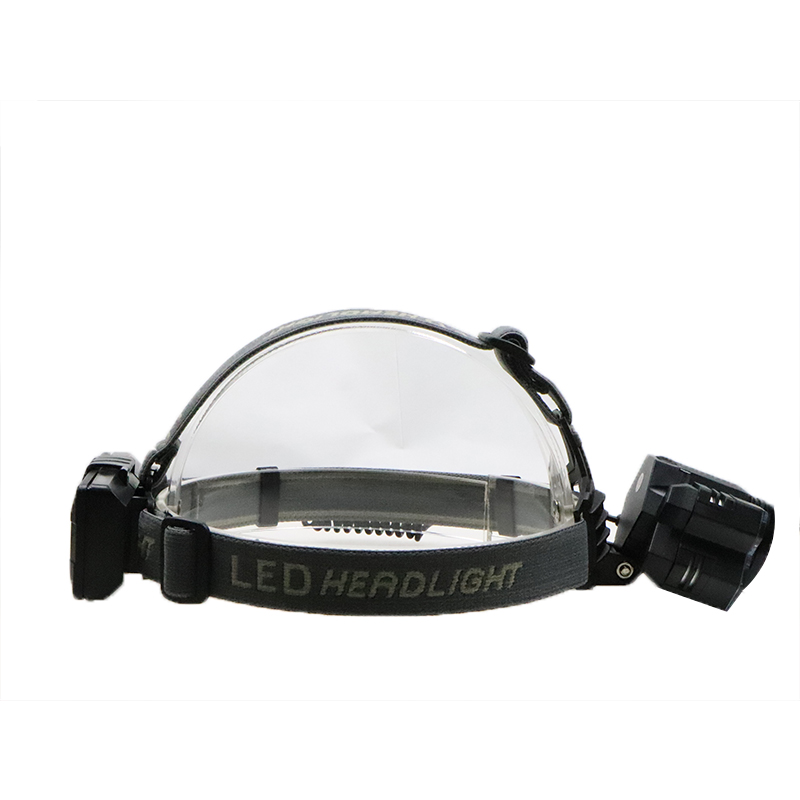 Camping and Hiking Rotary Zoomable XPE Headlamps Aluminum Alloy Long Range Headlamp