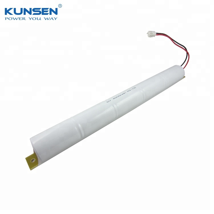 Ni-CD 6V D4000mAh rechargeable 6V battery pack