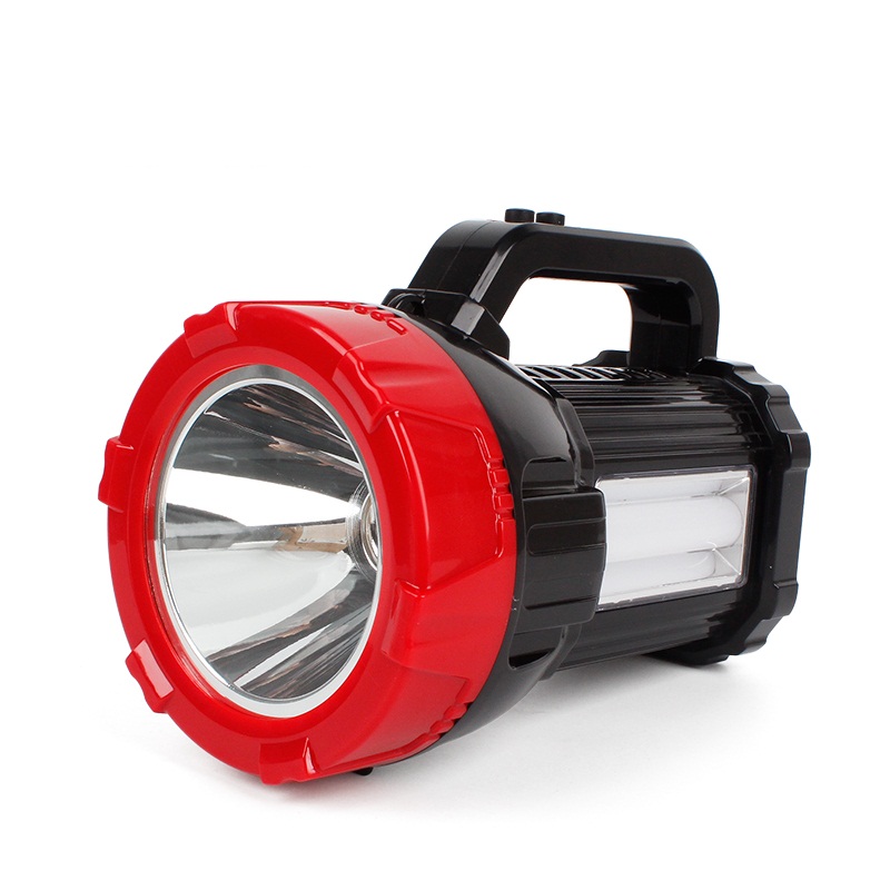 rechargeable handheld multifunction led powerful searchlight with USB input port