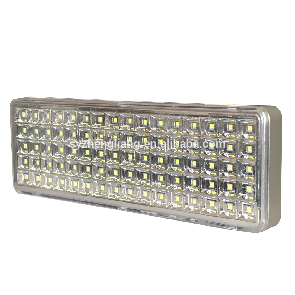 wall mounted  luz de emergencia 80 LED with SALIDA SIGN