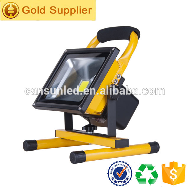 Rechargeable LED Floodlight IP65 10w 20w with Magnetic foot