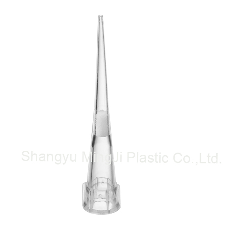 PP material short pipette tips with filter