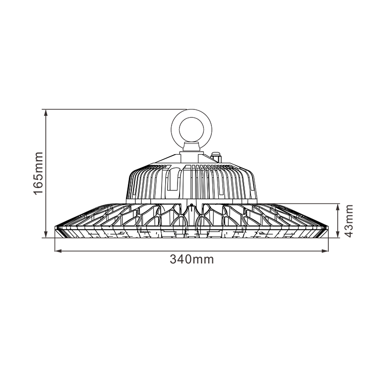 Full Spectrum UFO Led Grow with UV/IR 160w ufo grow light Adjustable Spectrum high bay led grow lights for indoor plant