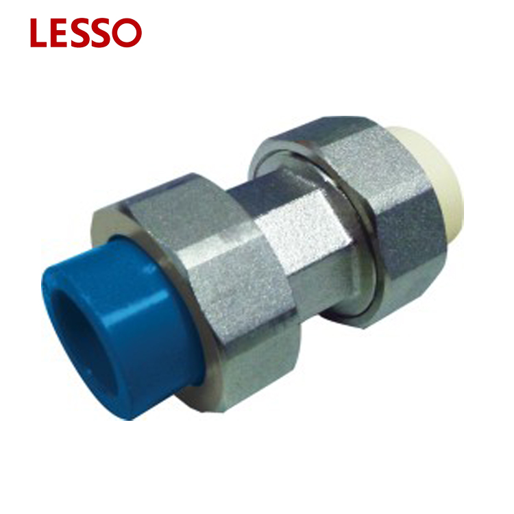 LESSO PE Pipe Fittings Male Thread Union HDPE male female brass union