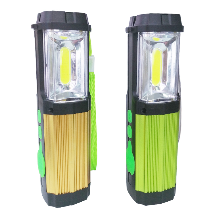 2018 High Power Aluminium Alloy Rechargeable COB Camping Light