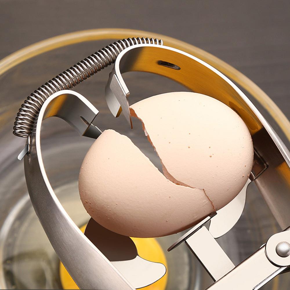 Stainless Steel Egg Scissors Eggshell Cutter Egg Opener Stainless Steel Egg Topper Cracker Separator Kitchen Gadgets Tools