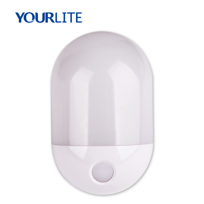 Oval Plug In Night Light LED, Bed Lamp Wall Night Light