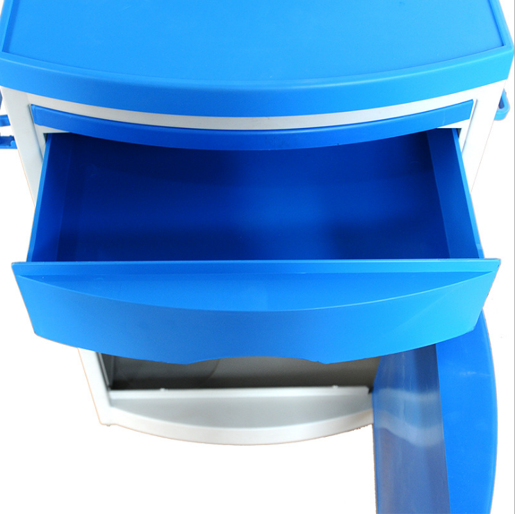 ABS medical bedside tables hospital bed for sales ABS bedside locker cabinet