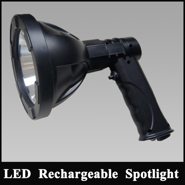 JGL Lights Cree T6 LED Handheld Spotlight Rechargeable & Cigar plug- 2 handles
