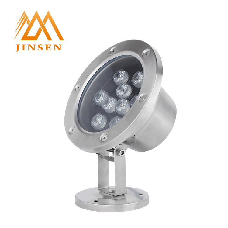 Get coupon AC/DC12V IP67 concealed installation led 9w underwater spot light