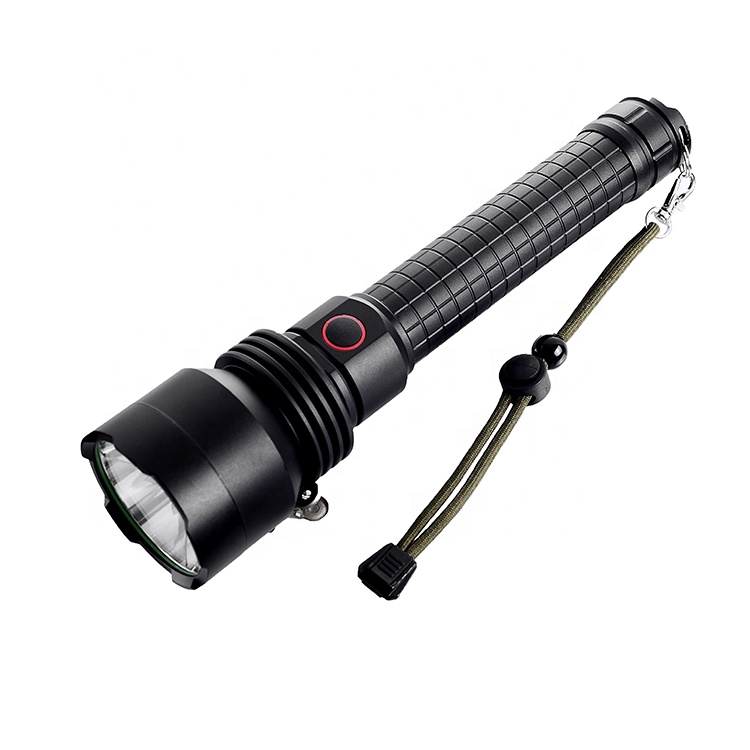 High Power 20W XHP50 Led Flashlight Long Distance Hunting Aluminum Torch USB Rechargeable Flashlight