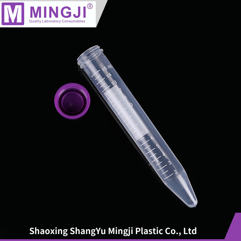 High capacity 15ml centrifuge tube conical bottom centrifuge tube