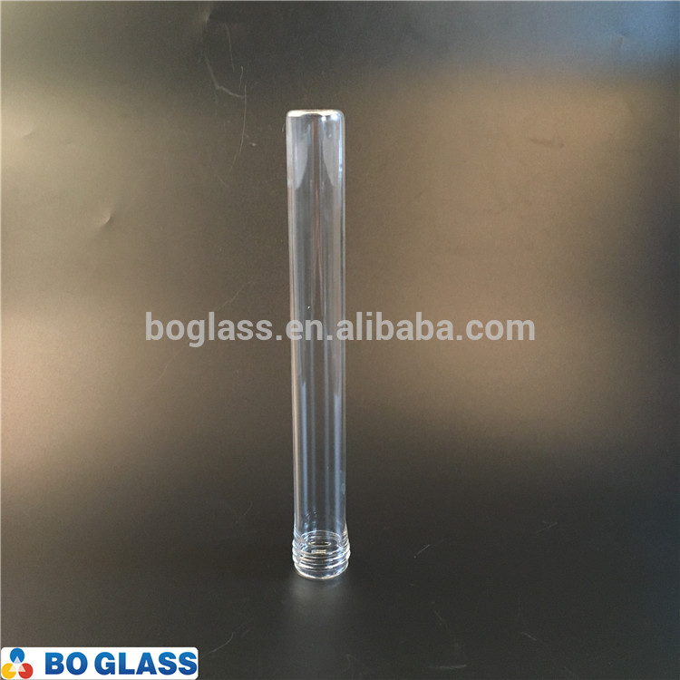 Glass water smoking pipes borosilicate glass tube price