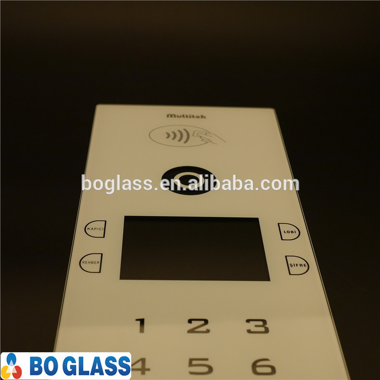 Customized Tempered Touch Switch Panel Glass For Lighting