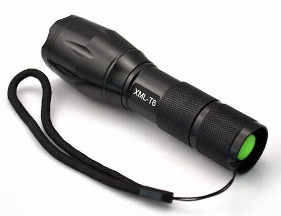 High power XM-L T6 nature white Zoomable g700 tactical 18650 led flash light flashlight