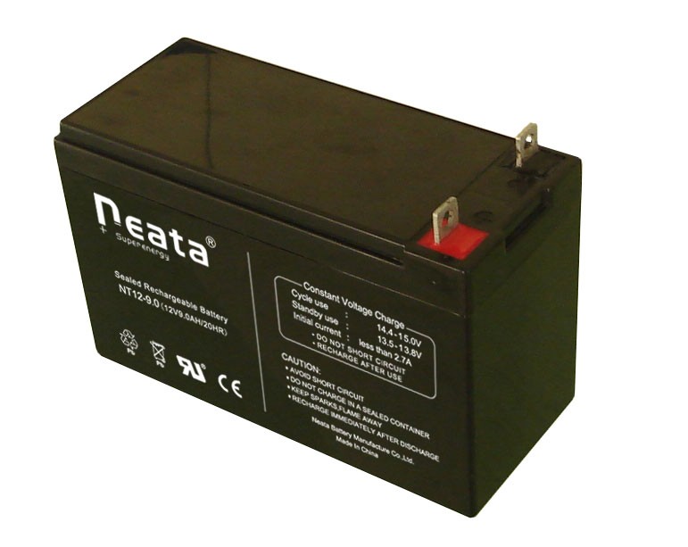 12V9.0ah wholesale rechargeable lead acid battery in storage batteries
