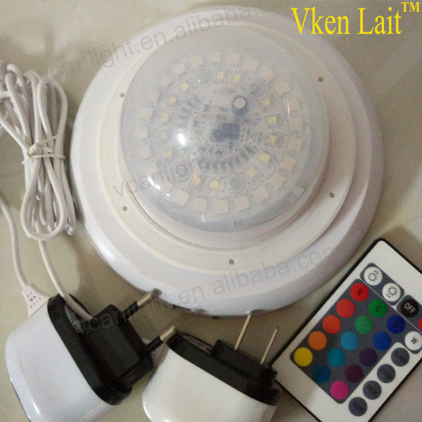 Best Quality Lithium Battery RGB Led Light Lamp Base For Cube Ball Pot Bar Table