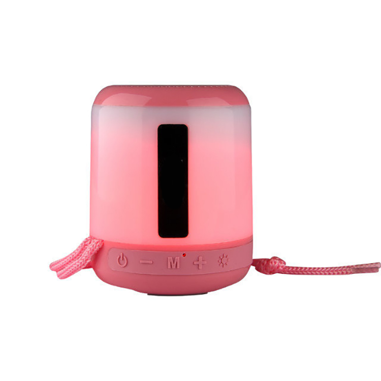 New color lights mini outdoor audio with diaphragm subwoofer radio receiver