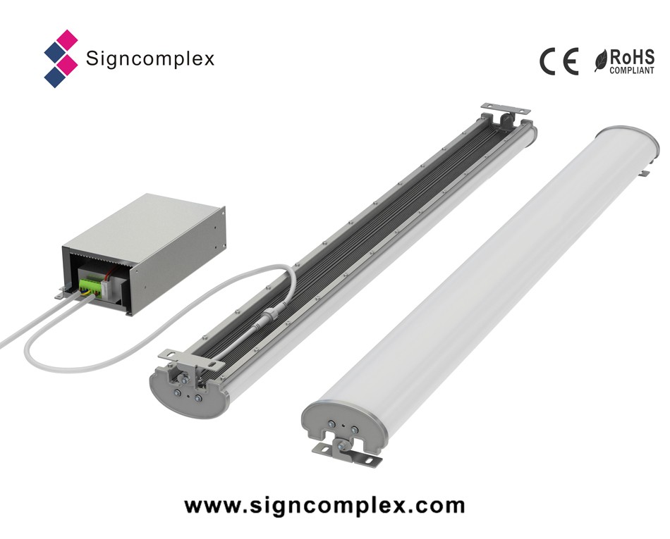 20W,30W, 40W,55W,70W, 80W Waterproof Industrial Dust Proof linear triproof led light ip65