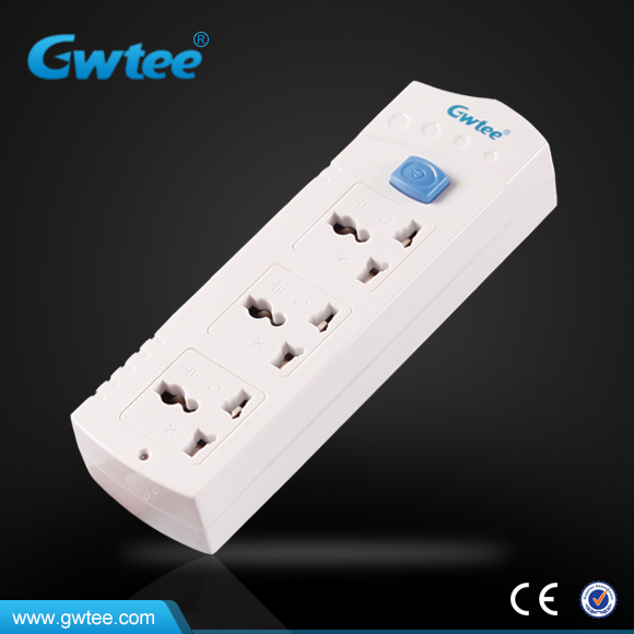 3 pin electric power cable socket outlet