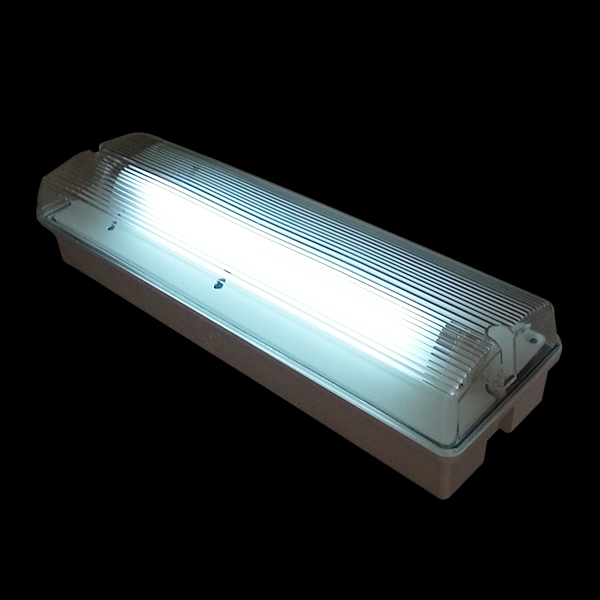 Industrial Wall or Ceiling Mounted T5 1*8W Emergency Lighting Fixture Emergency Light