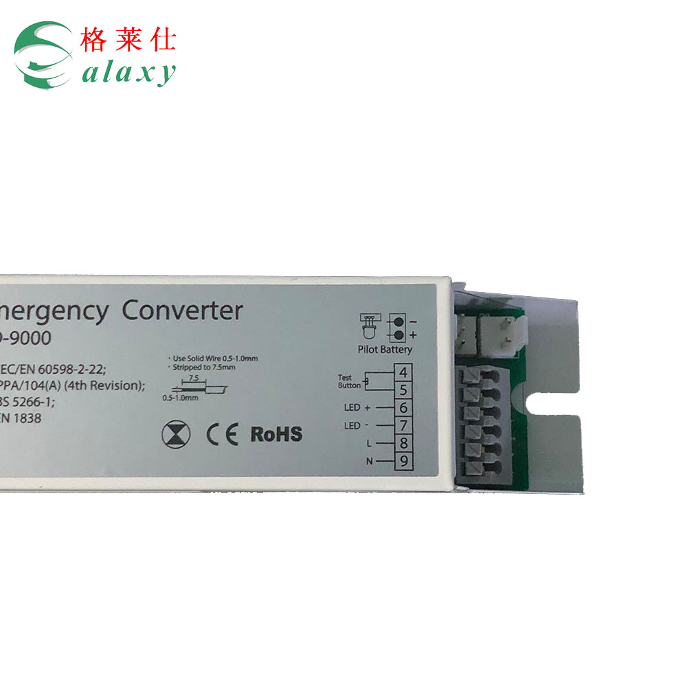 High Power Constant Current Dimmable Electronic Lamp with Battery Single Output Led Emergency Driver