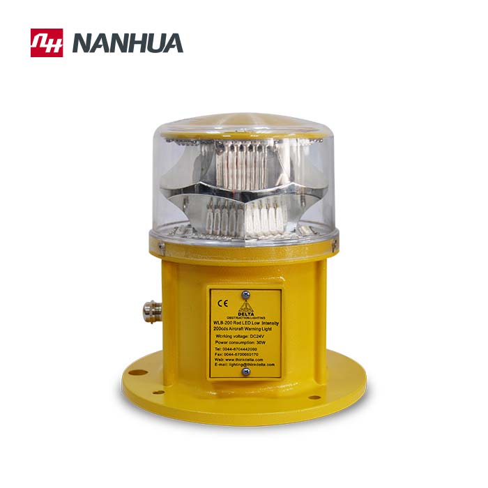 Dual type L864/L 885 obstruction aviation light