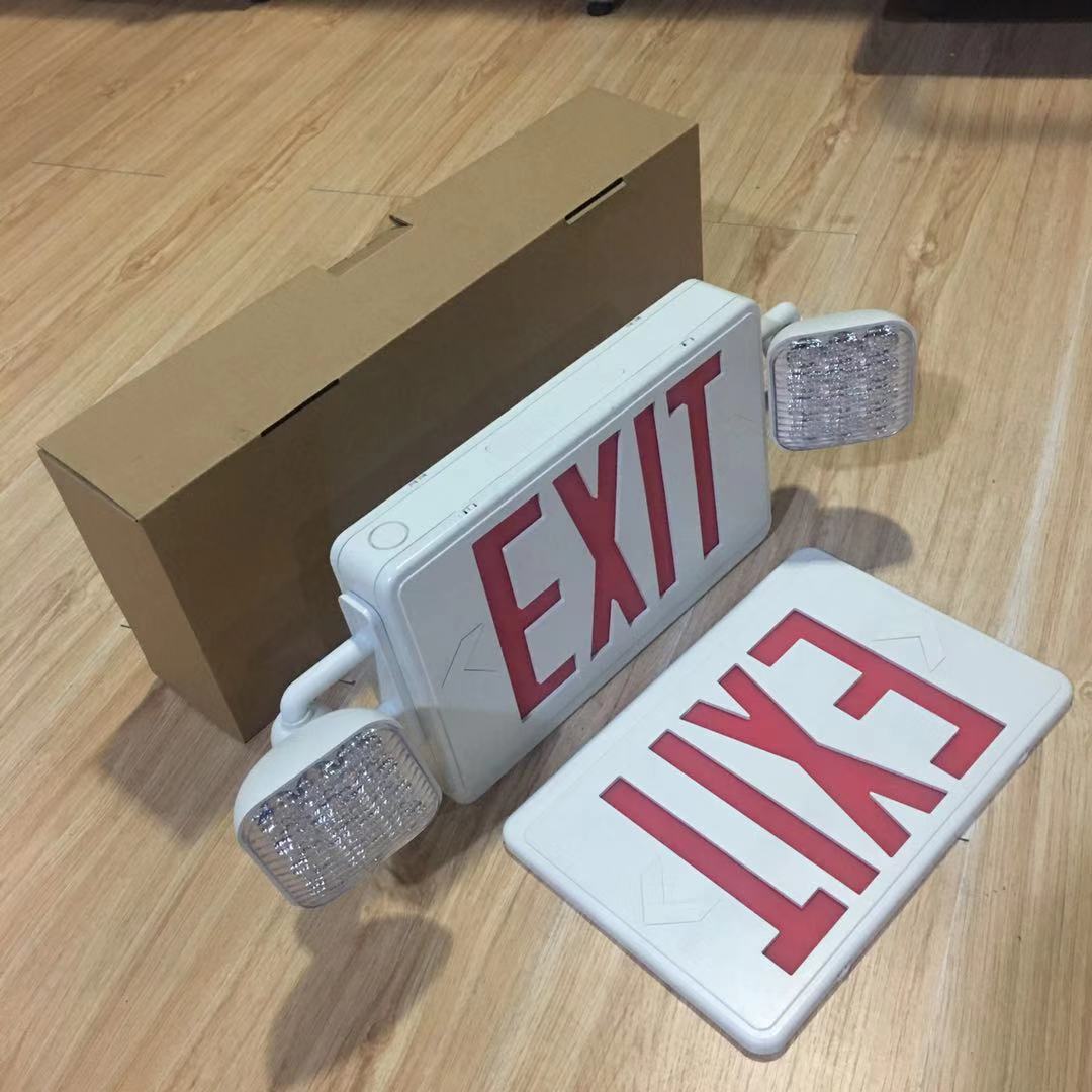 CB approved combo emergency light led exit sign 2019