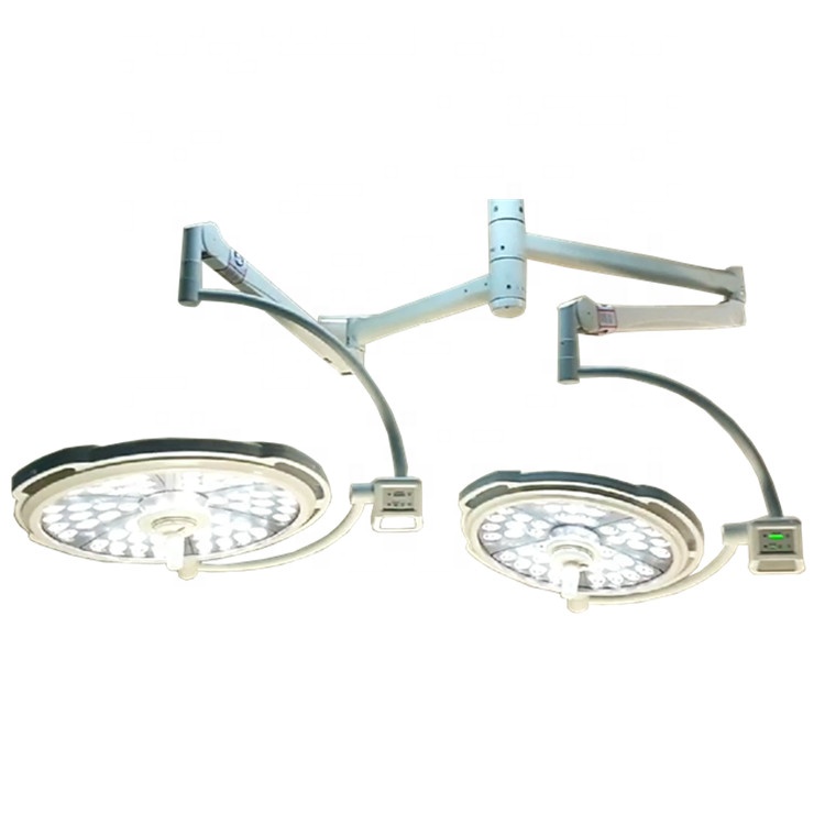 Double arm operation light shadowless led surgical light in hospital
