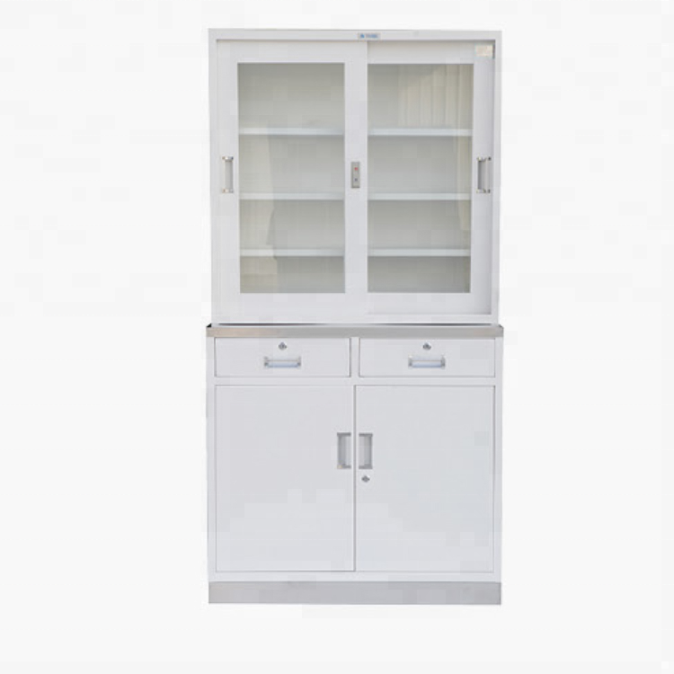 Hospital stainless steel embedded instrument cabinet for operation room