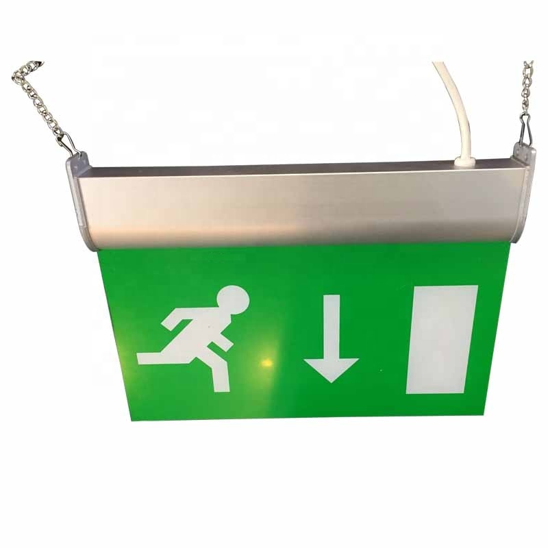 Hanging Double-Side Rechargeable LED Emergency Exit Light