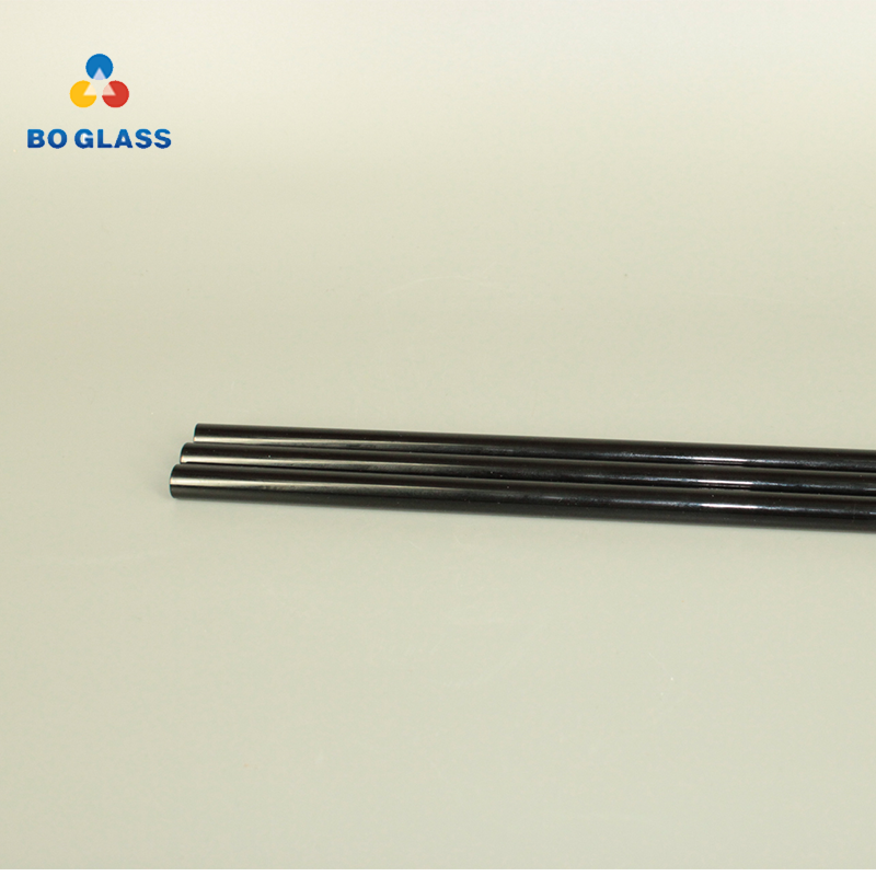 High Quality Colored Tube/Pipe Borosilicate Glass Straw