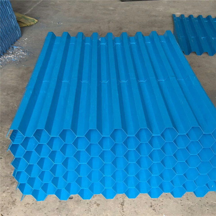 PVC PP Hexagonal honeycomb media and tube settler for water treatment tank