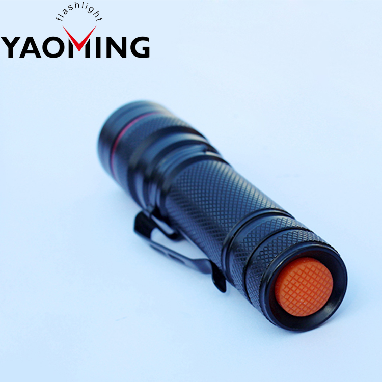 Mini Led Torch With 18650 Rechargeable battery Tactical Flashlight