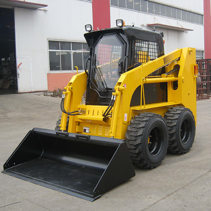 Used crawler mini skid steer loader
