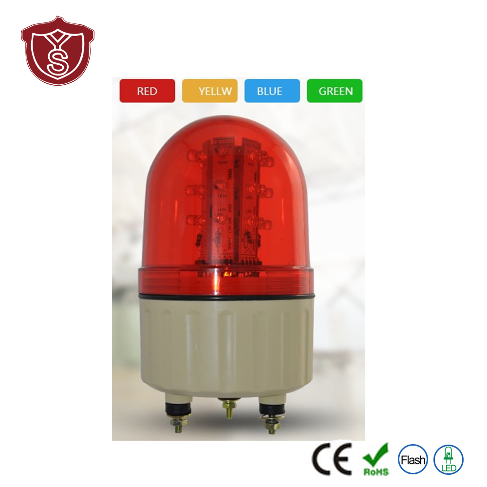 LED Industrial Emergency strobe warning alarm light with 90dB buzzer