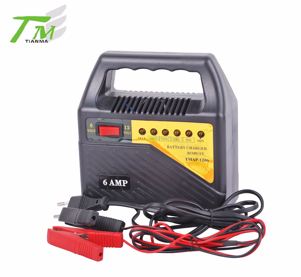 12V rechargeable automotive battery charger to charger car