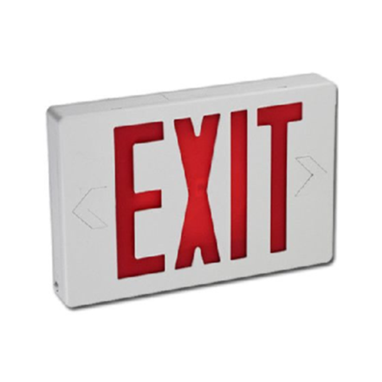 Export quality assurance high quality red exit sign