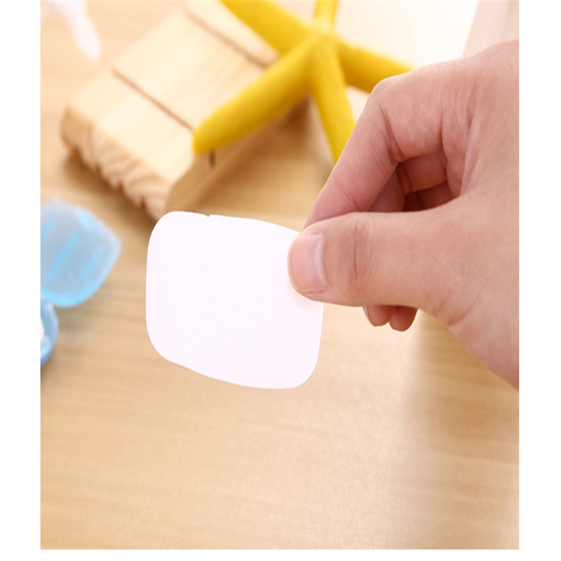 Latest Disposable Boxed Soap Paper Convenient Washing Hand Bath Travel Scented Slice Sheets Foaming Box Paper Soap