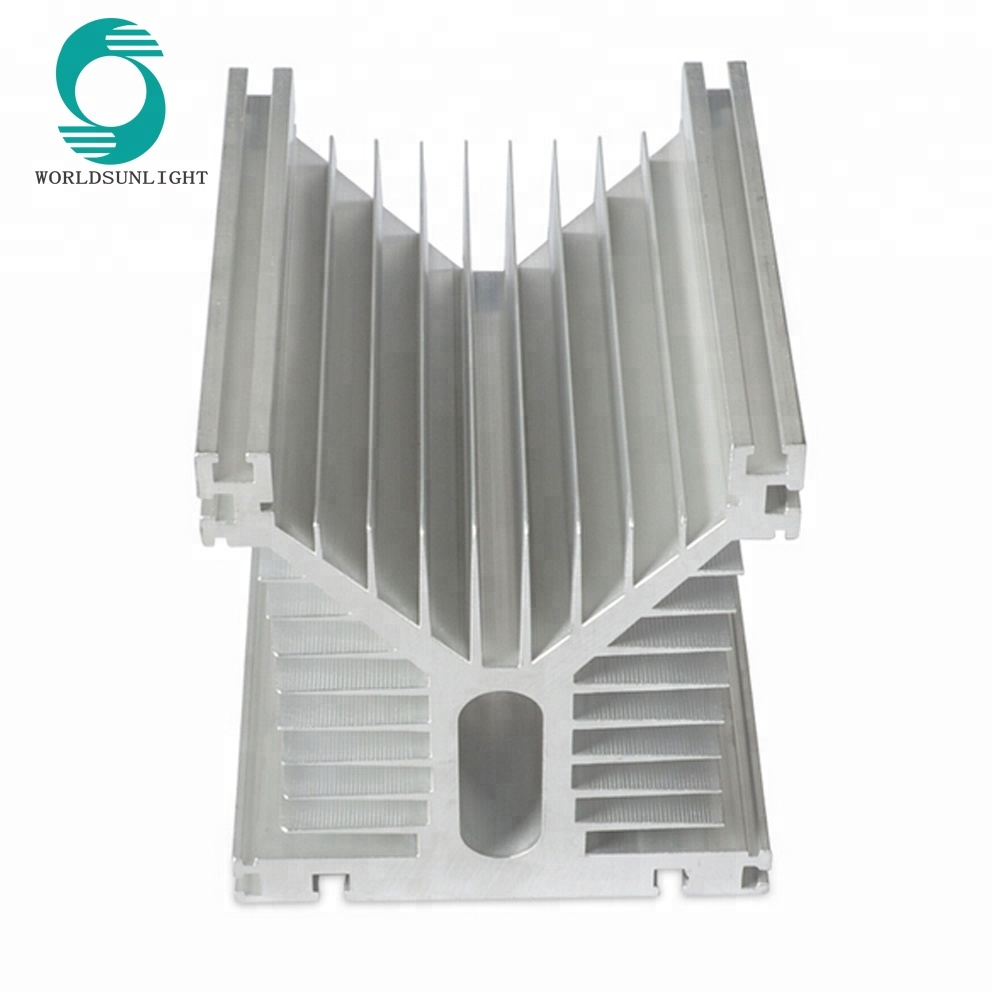 XS-Y 150*125*135mm Aluminum SSR Heat Sink for 200A 300A 400A High Power 3 Phase Industrial Solid State Relay SSR