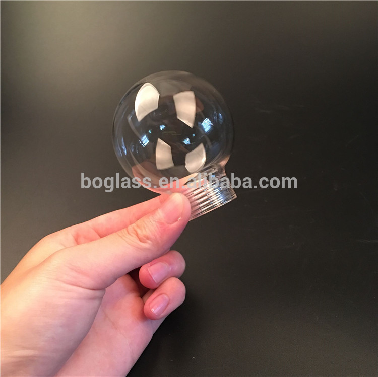 China Factory Low Price Clear Glass Lamp Bulb Shell