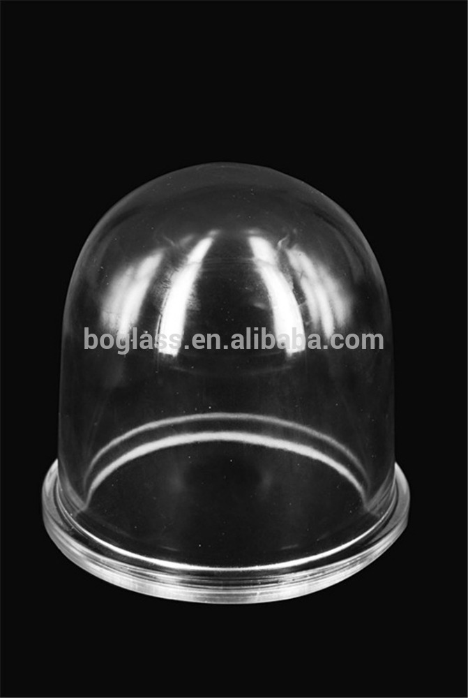 high quality molded borosilicate 3.3 glass dome for explosion proof lighting