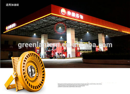 energy saving gas station led outdoor light IP65 AC90-260V 100w led explosion-proof light