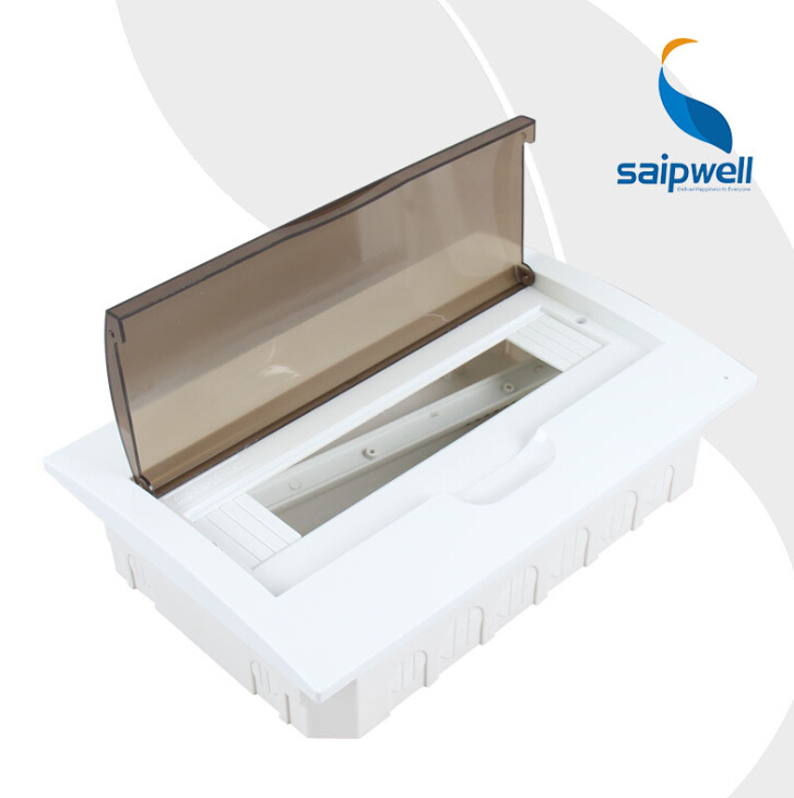 SAIP/SAIPWELL Hot Sales 257*310*76mm 24 Ways With Lid Waterproof Mcb Distribution Board