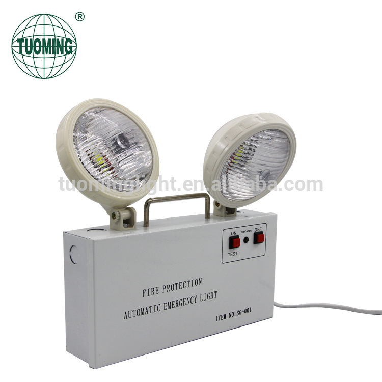 made in China automatic emergency light with rechargeable battery