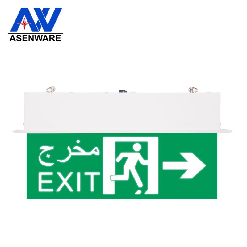 Hot fire alarm products led Emergency Exit Sign Boards