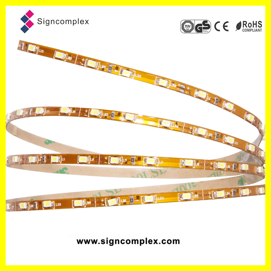 3.5mm Unique super slim width led flexible strip SMD3020 SMD3014