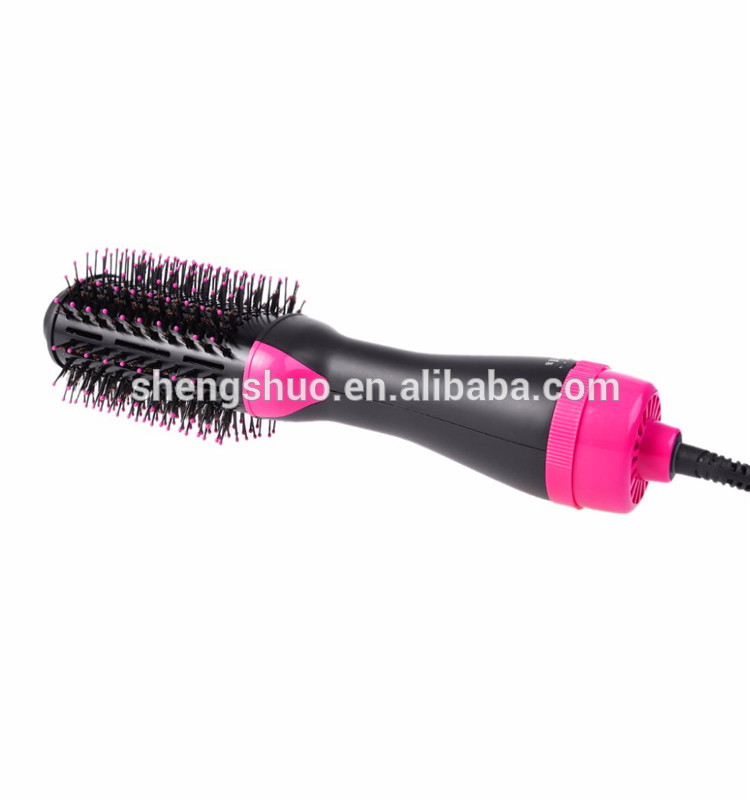 One Step Hair Dryer Volumizer Styler Multifunctional Hot Comb Hair Straightener Curler Styler Salon Brush For Women